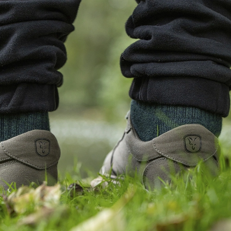 Fox Khaki Canvas Shoes